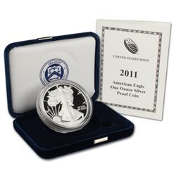 2011 US Silver Eagle Proof - Mint Case