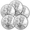 Image 1 : (5) Random Date US Silver Eagles - Crisp BU