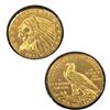 Image 1 : 1911 $2.5 Gold Indian in 2 x 2 White Flip