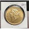 Image 1 : 1894 S Better Date $ 20 Gold Liberty Coin XF