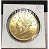 1897 S AU Grade $20 Gold Liberty RARE in Grade