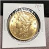 Special AU Grade 1902 S $20 Gold Liberty