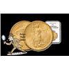 Image 1 : 1908 NO Motto MS 64 NGC $20 Gold Saint