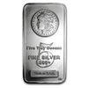 Image 1 : 5 oz. Silver Morgan Design Bar- .999 Pure