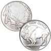Image 1 : 1 oz Silver Buffalo Design Round .999 Pure