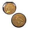 Image 1 : 1928 $2.5 Gold Indian in 2 x 2