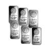 Image 1 : Lot of 6 - 5 oz. Silver Bars - 3 WL - 3 Morgan
