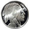 Image 1 : 5 oz. Buffalo Design Silver Round