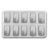 Image 1 : 10 pcs. 1 oz. USA Flag Design Silver Bars