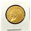 Image 1 : 1913 $2.5 Gold Indian Coin AU Grade in 2x2