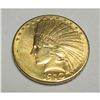 Image 1 : 1910 D $10 TEN Gold Indian Eagle
