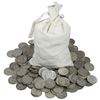 Image 1 : $250 Face Value Franklin Half Dollars in Bag-90%