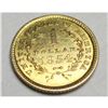 Image 1 : 1854 TYPE 1 Gold $1 Liberty