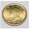 Image 2 : 1854 $1 Gold Liberty Type I