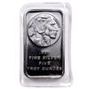 Image 1 : 5 oz. Silver Buffalo Design Silver Bar .999 pure