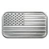 Image 1 : 1 oz. USA Flag Design Silver Bar