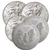 Image 1 : (5) US Silver Eagles Random Dates