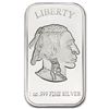 Image 1 : 1 oz Buffalo Design Silver Bar .999 Pure