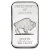 Image 2 : 1 oz Buffalo Design Silver Bar .999 Pure