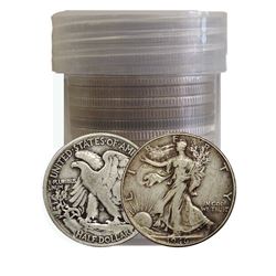 Roll of (20) Walking Liberty Half Dollars