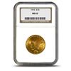 Image 1 : 1910 MS 62 NGC $ 10 Gold Indian