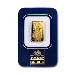 5 Gram Pamp Suisse Gold Bar