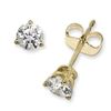 Image 1 : .50 carat Diamond Earrings in 14k Gold