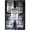 Image 1 : (5) 1 oz Silver Morgan Design Bars