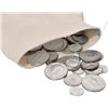 Image 1 : Bank Bag of $ 100 Face Value Silver Coins -
