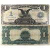 Image 1 : 1899 "Black Eagle" Silver Certificate - G-VG