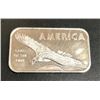 Image 1 : 1 oz. AMERICA Silver Bar - Eagle Design