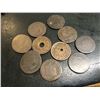 Image 2 : 10 pc. Lot US Large Cents - As FOUND - Fillers