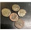 Image 1 : RARE Better Grade Roman Shipwreck Coins 5 pcs
