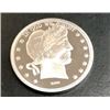 Image 1 : 1 oz. Barber Design Silver Round