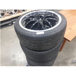 SET OF FOUR GENERAL225/40ZR18 TIRES