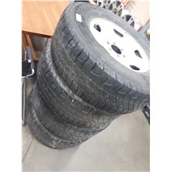 SET OF FOUR GLADIATOR 265/70R17 TIRES