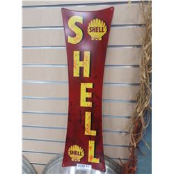 VERTICAL SHELL SIGN