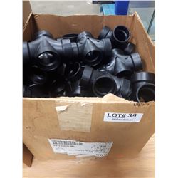 BOX OF ABS TEE FITTINGS
