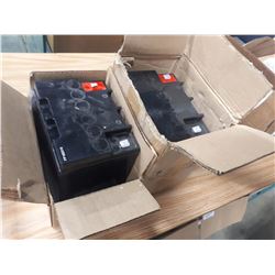 TWO BATTERIES FOR ALARM SYSTEM