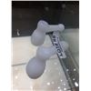 Image 1 : TWO WHITE GLASS PIPES