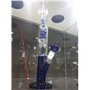 Image 1 : BLUE AND CLEAR BONG WOTH COLOURFUL PERCS