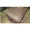 Image 2 : Brown Plastic 2 Side Portable Ice Transport