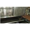 Image 2 : Stainless 2-Door Cabinet w/Middle Shelving w/Wheels 52"W x 24"D x 44"
