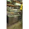 Image 2 : Refrigerated 4-Well Double Sided Buffet Line, 5''W x 3'D x 5'H