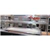 Image 1 : Stainless 2 Tier Countertop Commercial Shelf Unit, 8' x 18" x 33" H