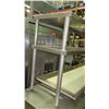 Image 8 : Stainless 2 Tier Countertop Commercial Shelf Unit, 8' x 18" x 33" H
