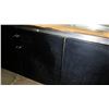 Image 3 : Perlick Black Back Bar 4 Door Cooler Model CS108SB
