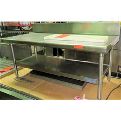 ECI Stainless Steel Prep Work Table w/ Under Shelf