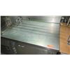 Image 2 : Commercial Work Prep Station w/ Grill, Oven & 4 Covered Sections