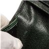 Image 8 : Louis Vuitton Green Taiga Leather Checkbook Organizer Wallet
